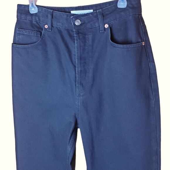 Topshop Mom Jeans Black Size 31 - Picture 3 of 8